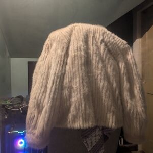 DKNY Cream Teddy Jacket